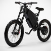 Stealth The Bomber Electric Bicycle in Jet Black