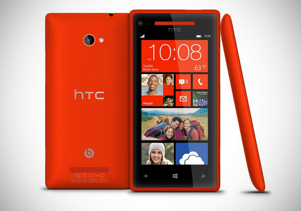 Windows Phone 8X by HTC Flame Red