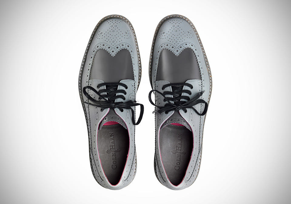 Cole Haan Reflective CooperSquare Wingtips
