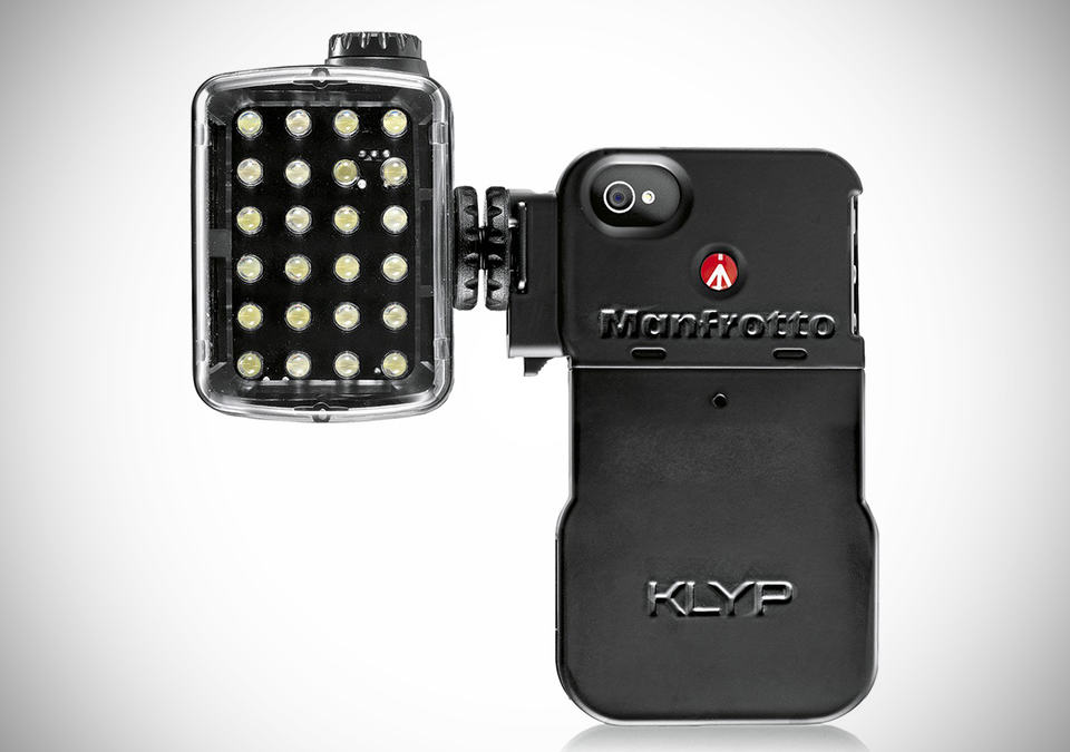 KLYP case with ML240 LED light by Manfrotto