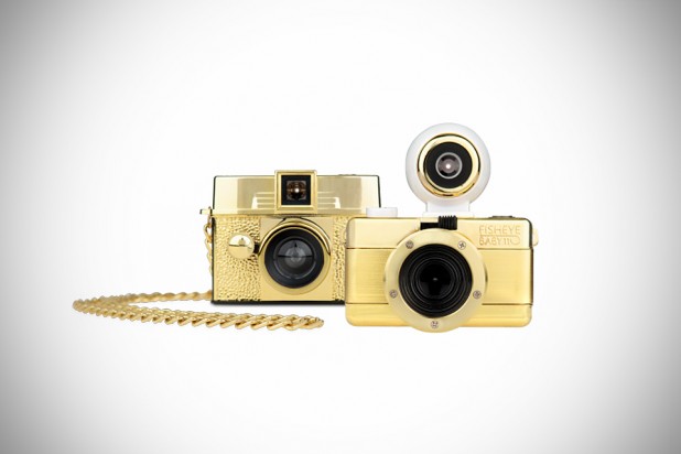 Lomography Diana Baby and Fisheye Baby Gold Editions