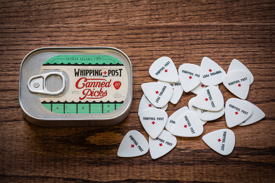 Whipping Post Canned Guitar Picks