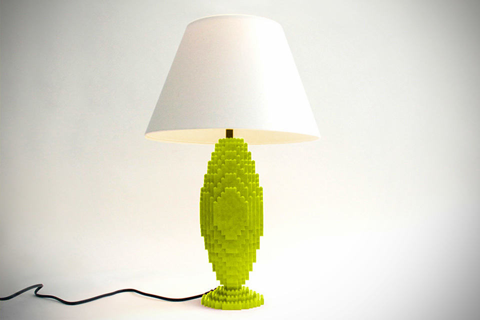 LEGO Table Lamps by Sean Kenney - Lafayette Lime