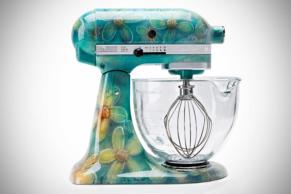 Limited Edition KitchenAid Hand-Painted Stand Mixer - Shimmer