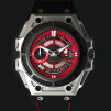 Linde Wedelin SpidoLite II Titanium Red Watch