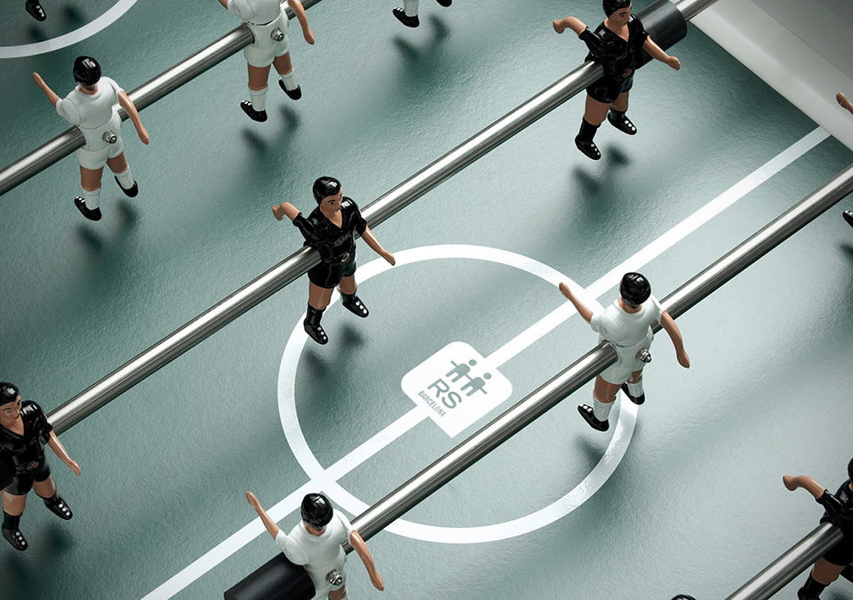 RS#2 Foosball Table by RS Barcelona - the players
