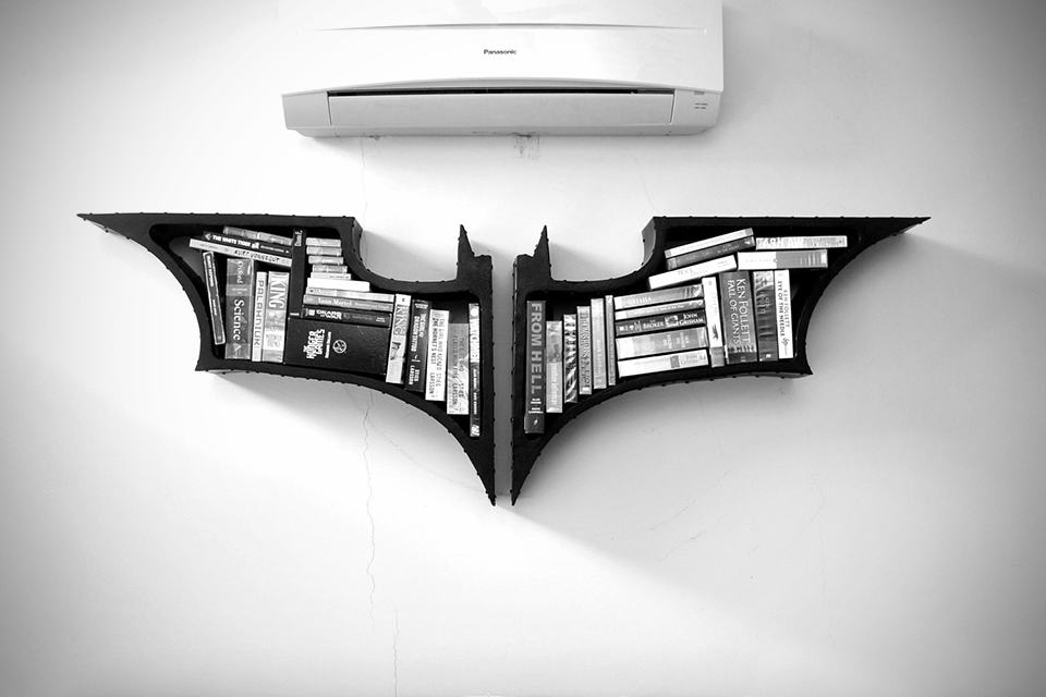 The Dark Knight Bookshelves