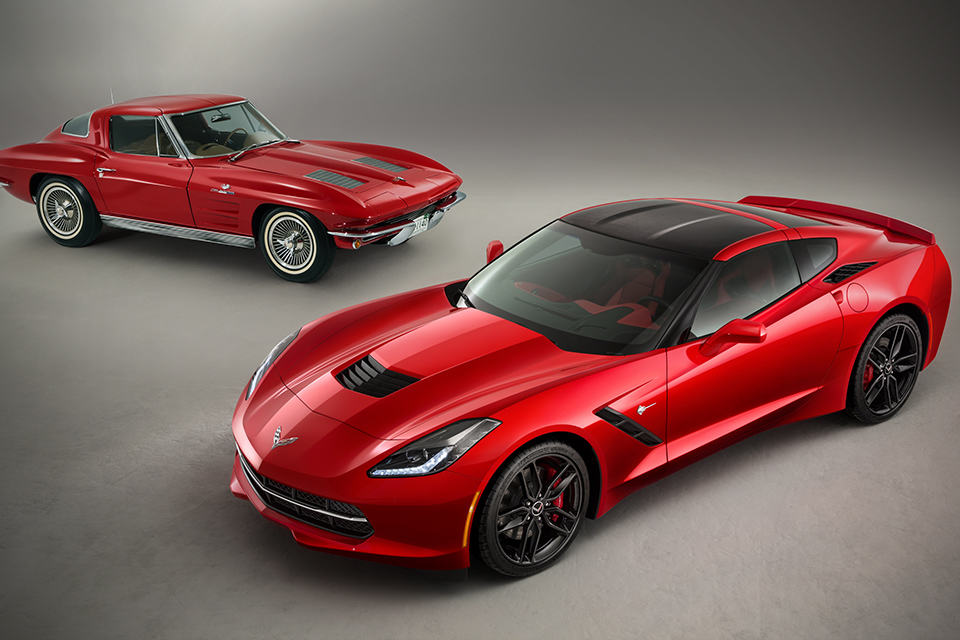 2014 Chevrolet Corvette Stingray - the old and the new