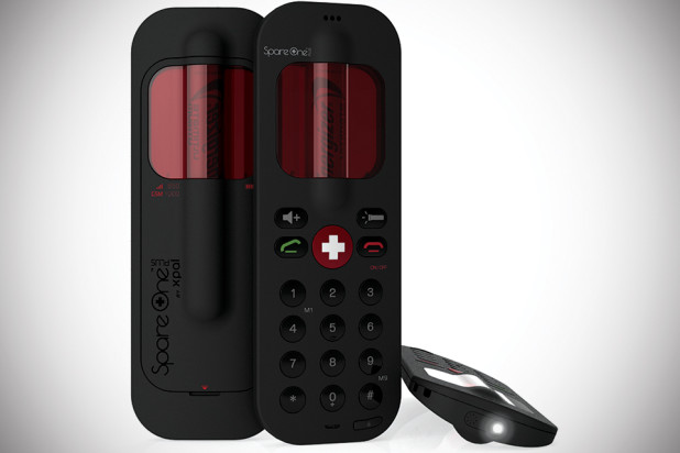 SpareOnePlus Emergency Phone - flat black