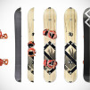 Splitsticks - snowboard and hike skis