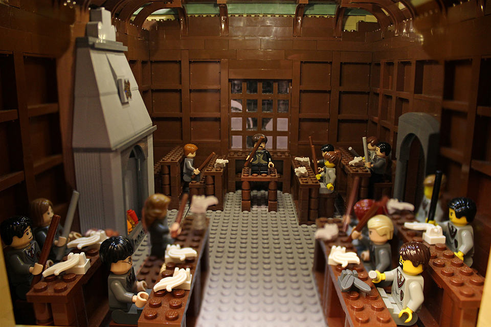 400,000-Piece LEGO Hogwarts by Alice Finch - Charms Classroom