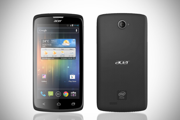 Acer Liquid C1 Smartphone with Intel Inside - black
