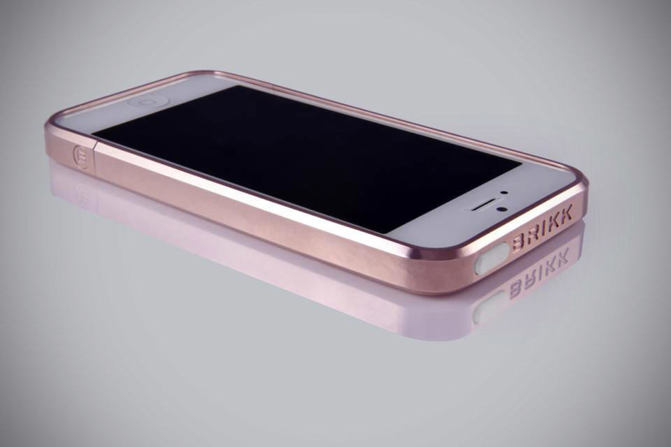 Brikk Haven iPhone 5 Case - Pink Gold Polished