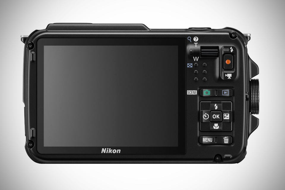 Nikon COOLPIX AW110 Ruggedized Digital Camera - back
