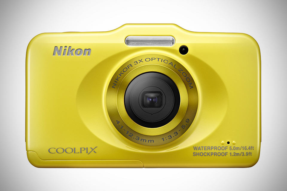 Nikon COOLPIX S31 Waterproof Digital Camera - Yellow