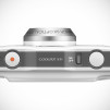 Nikon COOLPIX S31 Waterproof Digital Camera - White - top