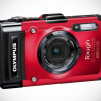 Olympus STYLUS Tough TG-2 iHS Digital Camera - Red - Angle Front