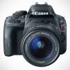 Canon EOS Rebel SL1 Digital SLR Camera - Front-angled with Lens