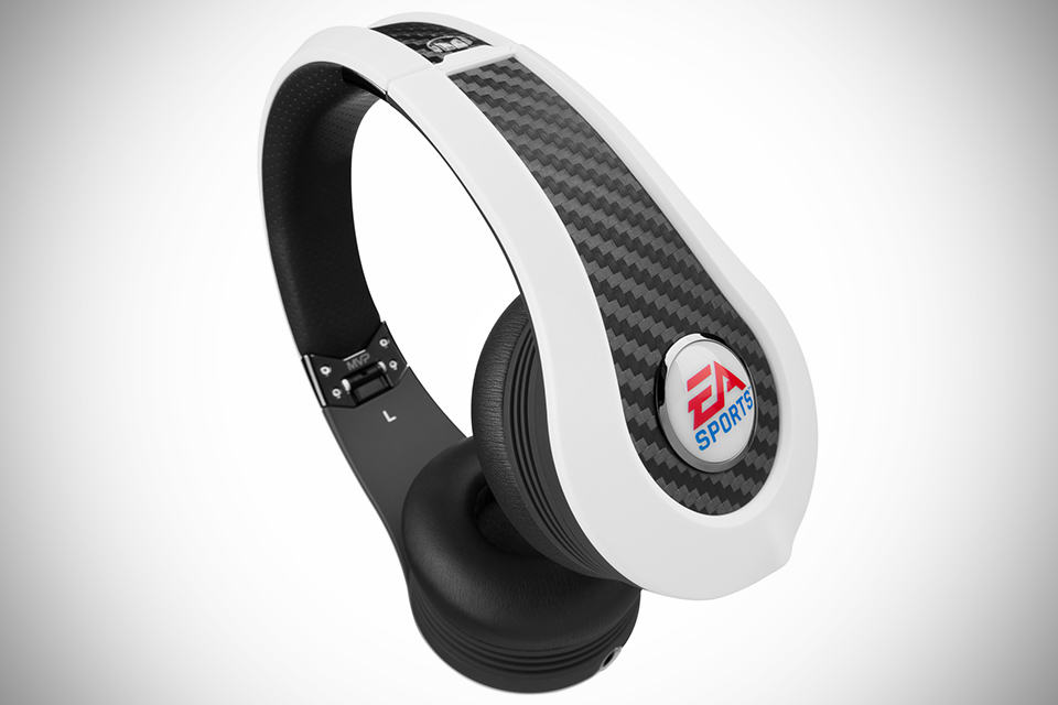 EA SPORTS MVP Carbon by Monster Headphones - White