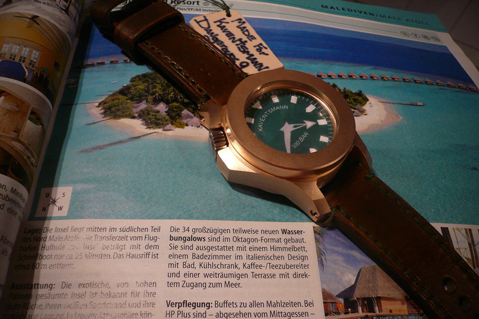 KAVENTSMANN Triggerfish Bronze A2 Bombproof Wrist Watch