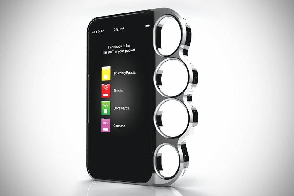 Knucklecase: The Original Patented Knucklecase for iPhone 5