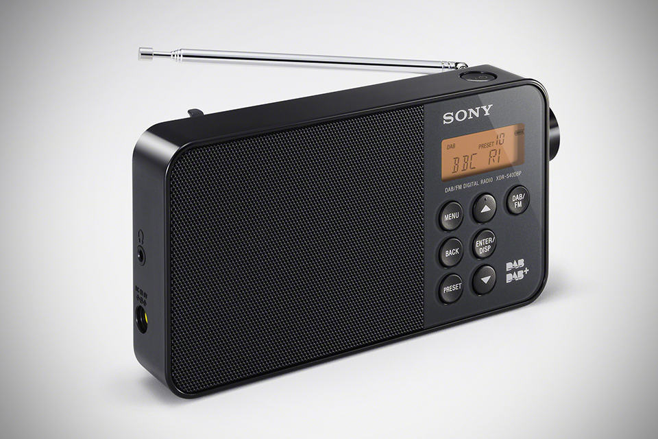 Sony XDR-S40DBP Digital Radio - Black