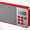 Sony XDR-S40DBP Digital Radio - Red