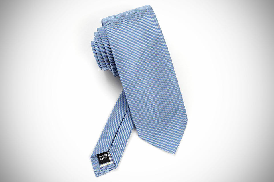 Dunhill Provenance Seven Fold Neckties - Cornflower