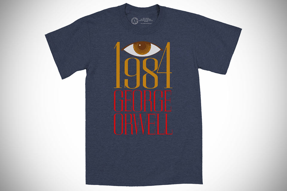 George Orwell 1984 T-Shirts by Out of Print - Indigo