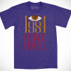 George Orwell 1984 T-Shirts by Out of Print - Purple