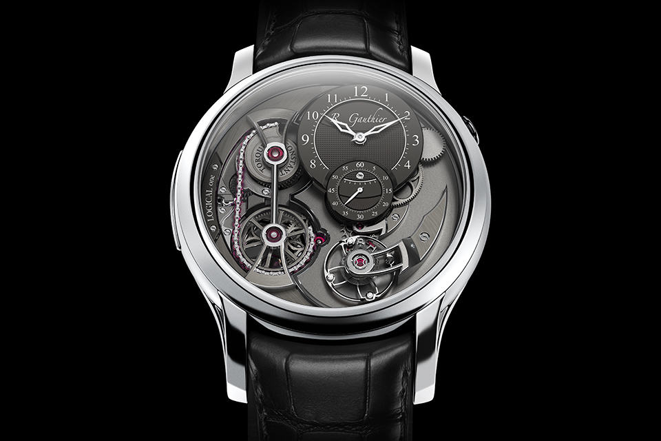 Romain Gauthier Logical One at BASELWORLD 2013 - Platinum