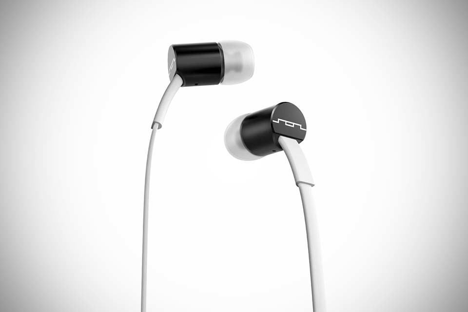 SOL REPUBLIC Jax In-Ear Headphones - Black-on-white