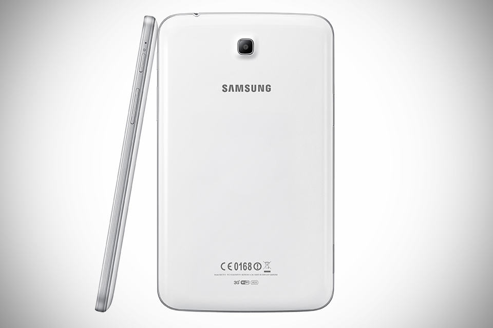 Samsung GALAXY Tab 3 - 3G model - Back and Side