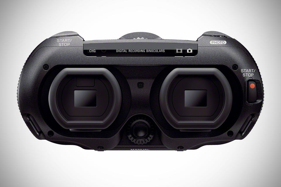 Sony DEV-50V Digital Recording Binoculars - Back