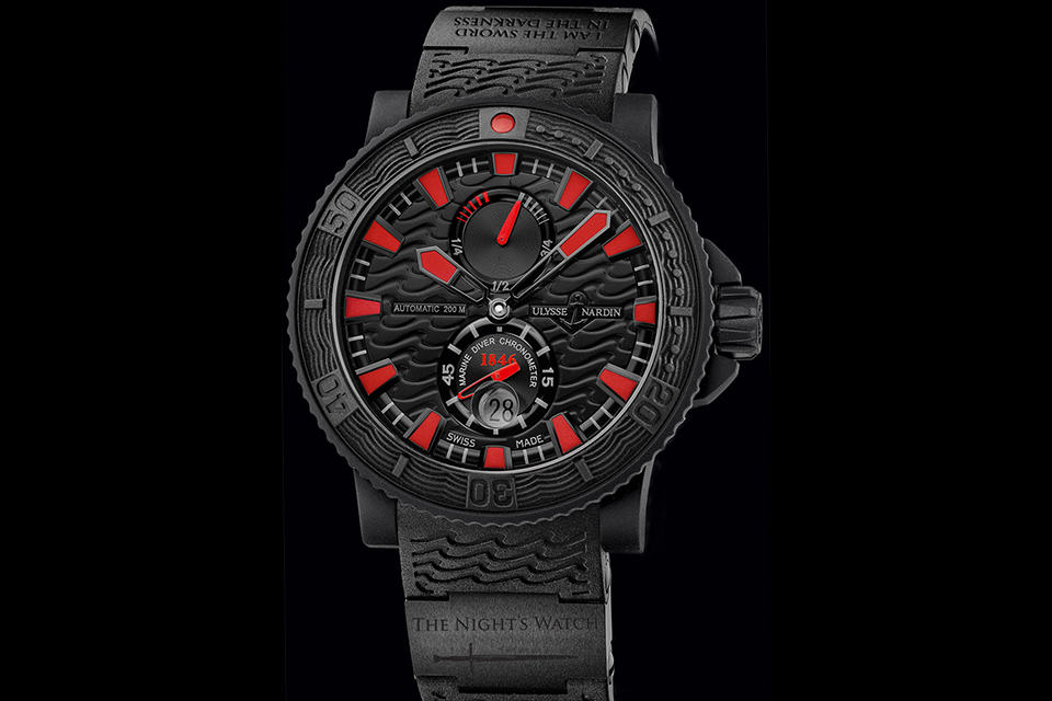 Official Game of Thrones The Night's Watch by Ulysse Nardin