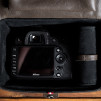 Hard Graft Frame1 Leather SLR Camera Bag / Smoke