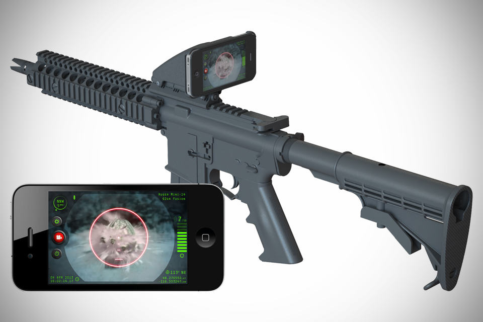 Inteliscope Tactical Rifle Adapter for iPhone