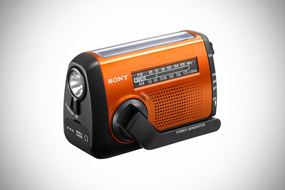Sony Hand-cranked Emergency Radio ICF-B88