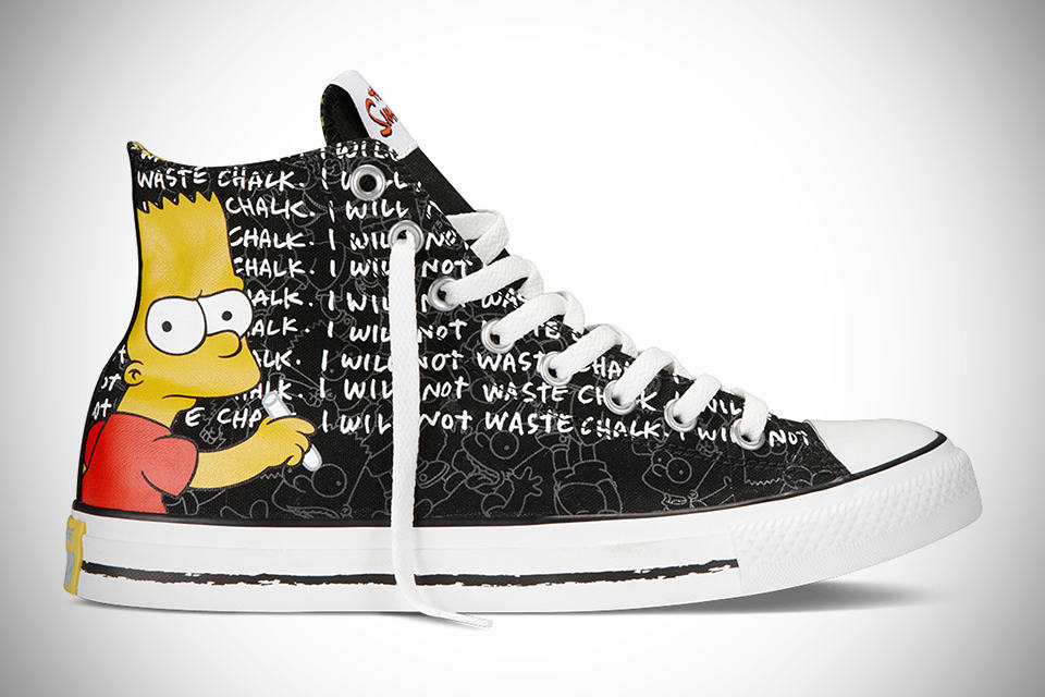The Simpsons Chuck Taylor All Star Bart Right