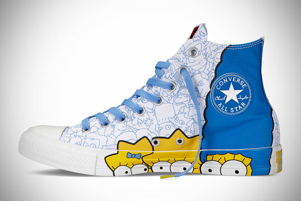 The Simpsons Chuck Taylor All Star Family Left