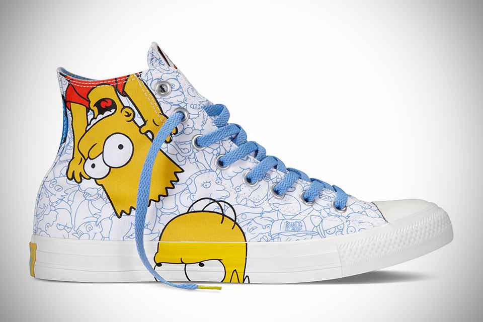 The Simpsons Chuck Taylor All Star Family Right