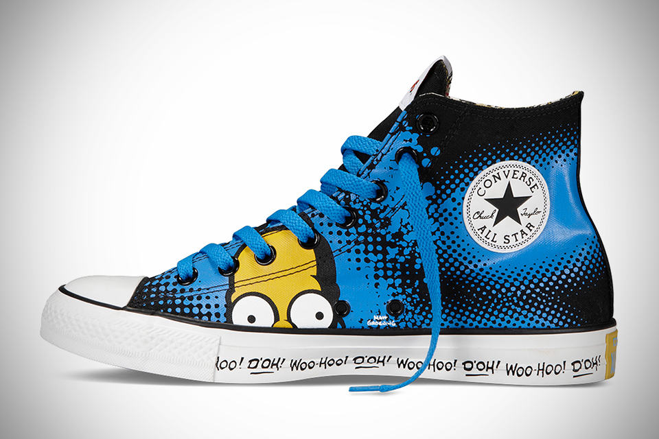 The Simpsons Chuck Taylor All Star Homer Left