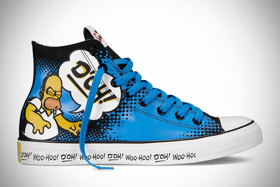 The Simpsons Chuck Taylor All Star Homer Right