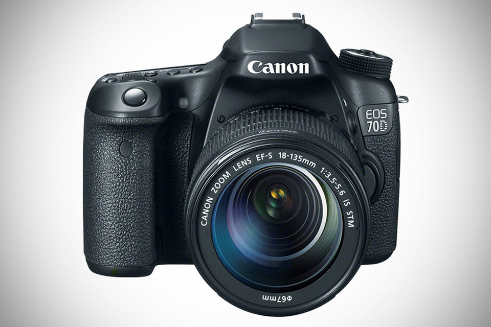 Canon EOS 70D DSLR Camera with EF-S 18-135 STM Lens