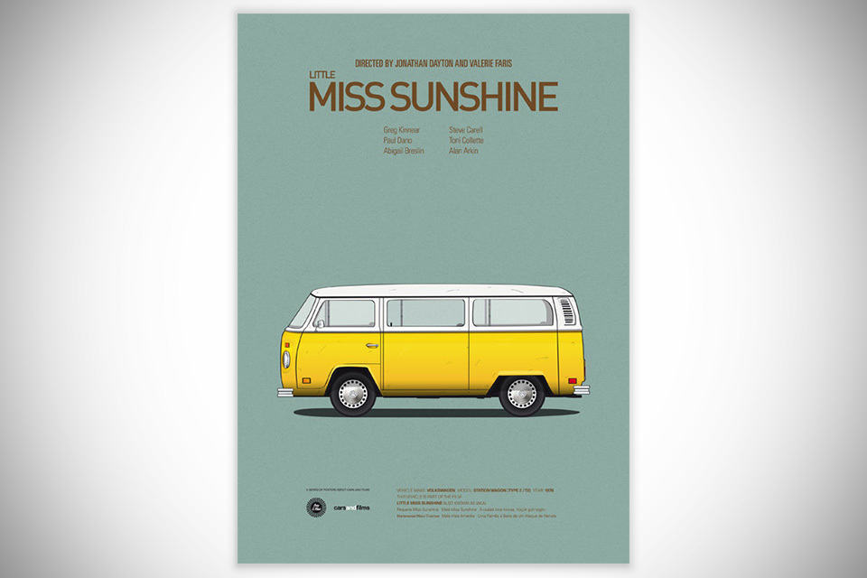 Cars and Films Prints [Poster] - Little Miss Sunshine