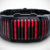 Kisai Neutron Motion Sensor LED Watch - Black with Red LED