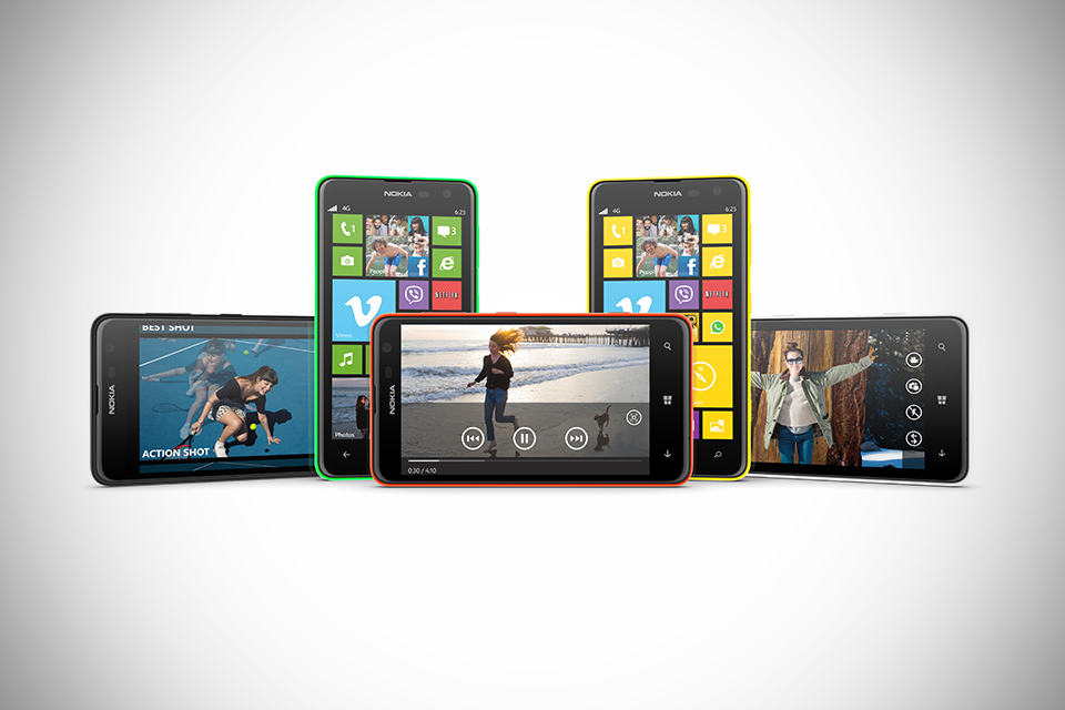 Nokia Lumia 625 Windows Phone - The Range