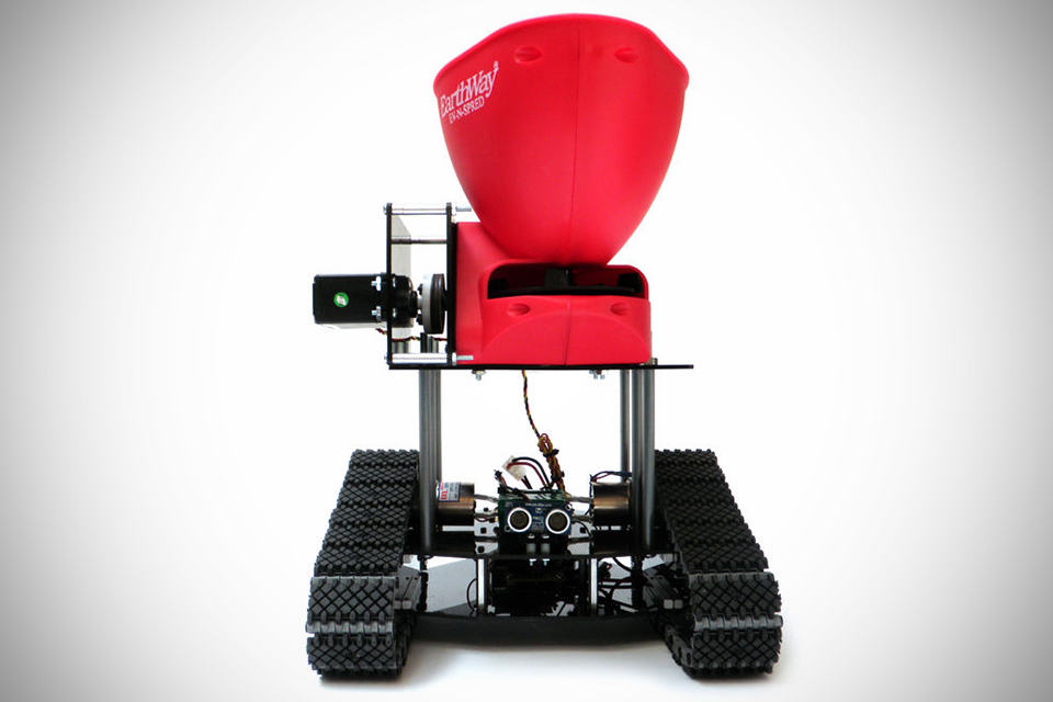 Seedbot - Seed Spreading Robot - Front View