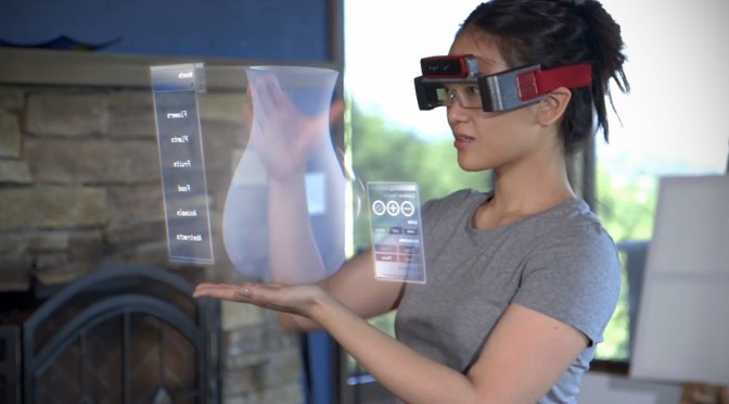 META SpaceGlasses Augmented Reality Glasses