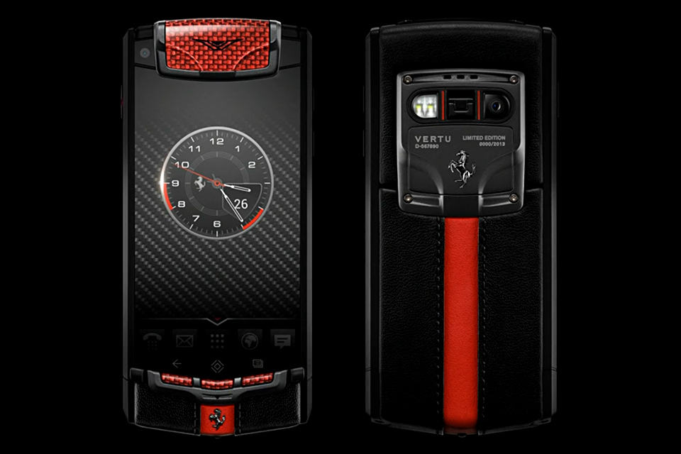 Vertu Ti Ferrari Limited Edition Smartphone